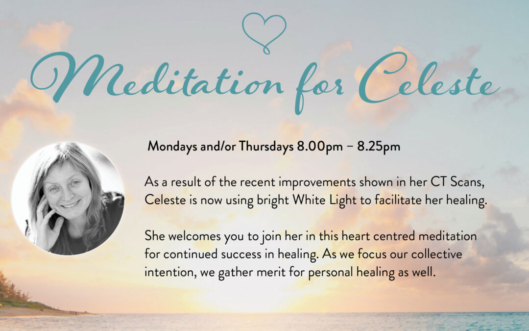 White light meditation for Celeste