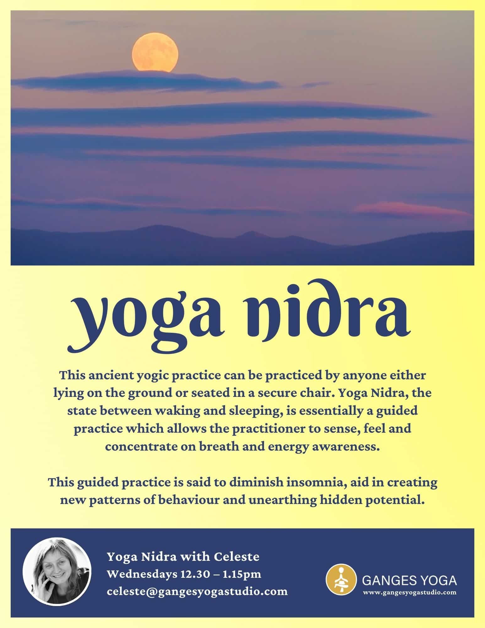 Yoga Nidra with Celeste poster