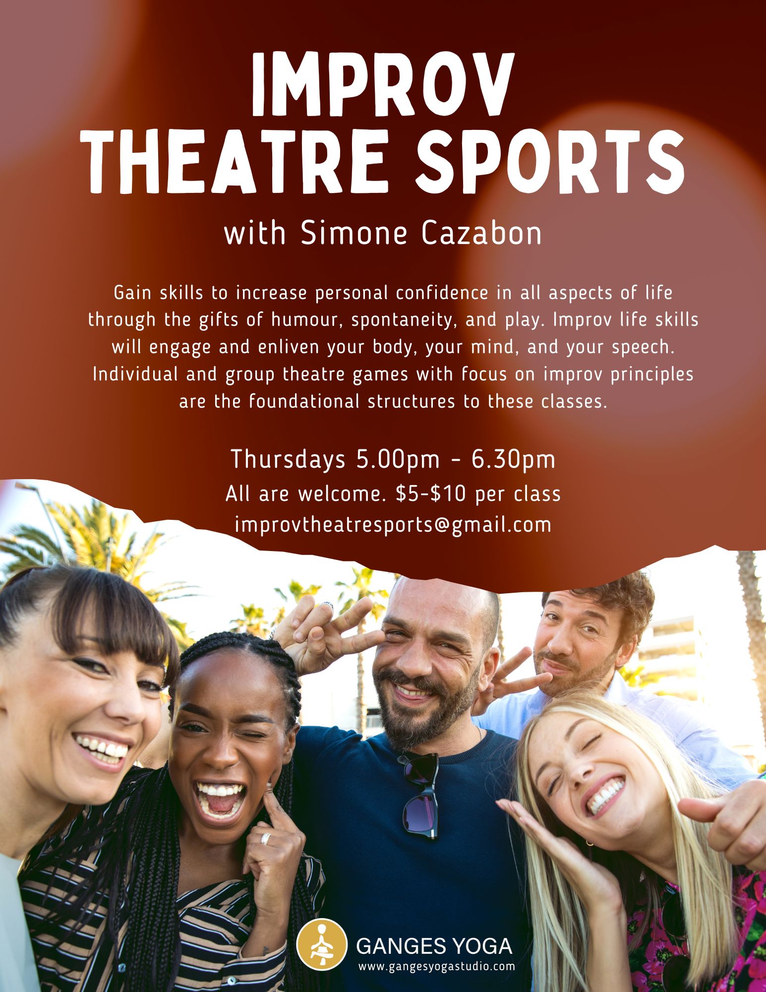 Improv Theatre Sports Poster