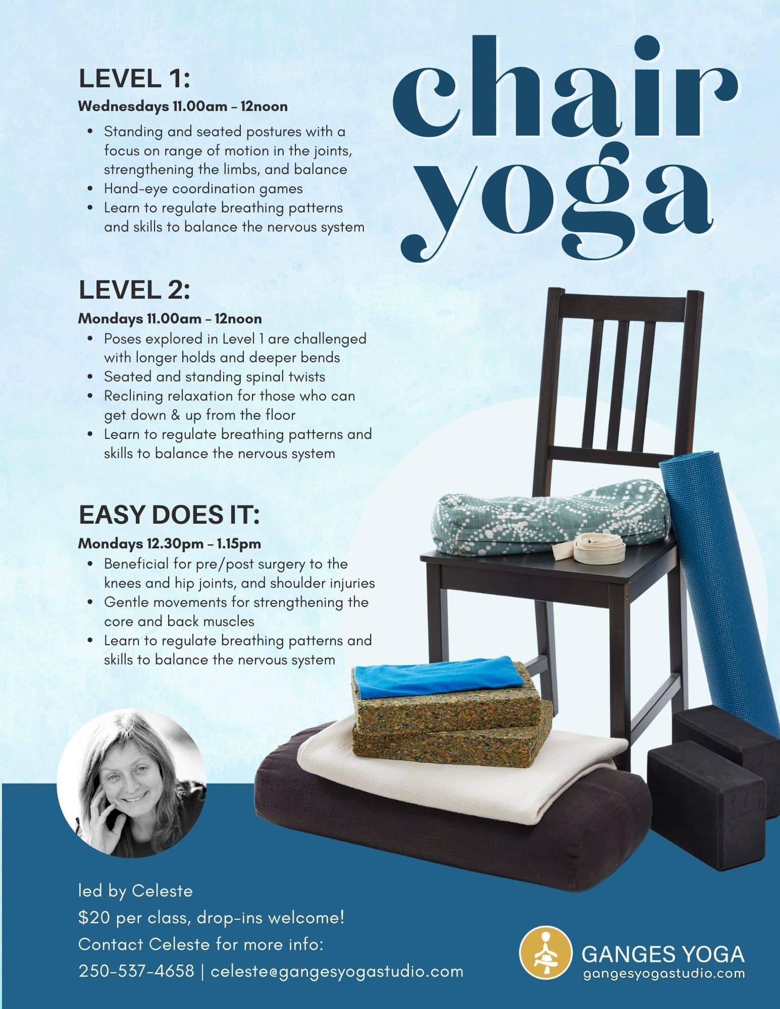 Chair Yoga poster