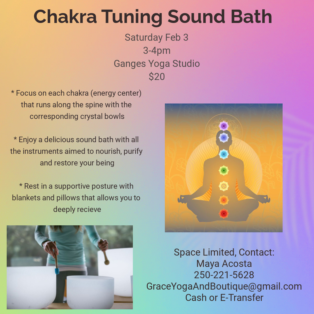 Chakra Tuning Sound Bath poster
